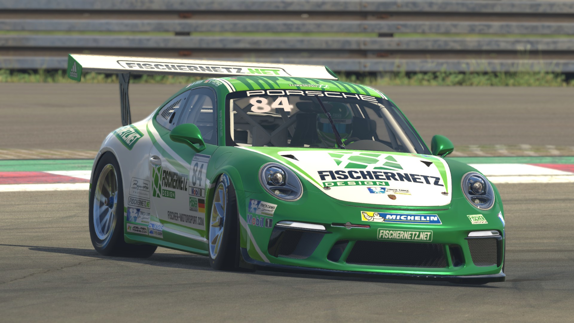 PRESENTATION NEC #84 PORSCHE 911 GT3 CUP